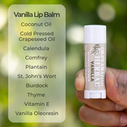 Ora's Amazing Herbal Natural Lip Balm 3 Pack, Vanilla, Earl Grey, Mintyliptus Face Care Dark Sea Green