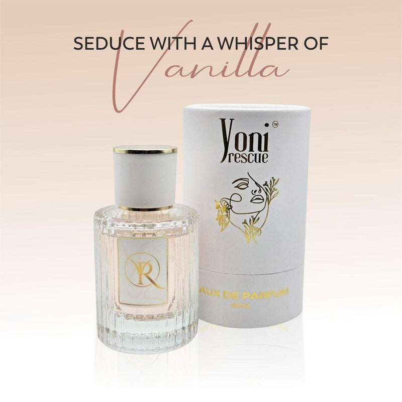 yoni rescue Vanilla Sugar 2 pc set - Body Oil + Eu De Parfum bundles White Smoke