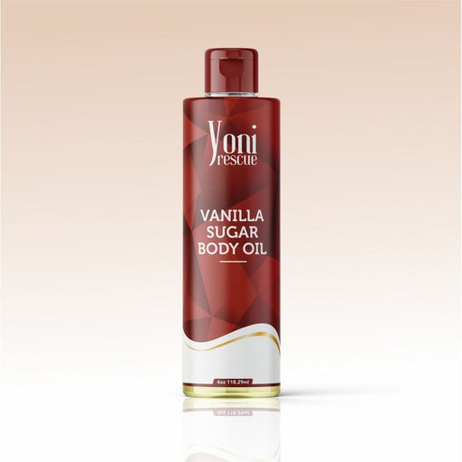 yoni rescue Vanilla Sugar - Body Oil Body Oil White Smoke 4oz,8oz