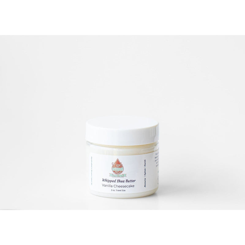 Lizzie's All-natural Products Whipped Shea Butter White Smoke Vanilla Cheesecake / 2 ounce travel size