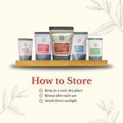 Euphoric Herbals Vascular Toning Tea Herbal Tea Seashell 30 Cup Servings