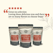 Euphoric Herbals Vascular Toning Tea Herbal Tea Seashell 30 Cup Servings