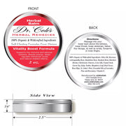 COLEHERBALS LLC 32 - Dr. Cole’s Vitality Herbal Balm Herbal White Smoke