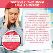 COLEHERBALS LLC 32 - Dr. Cole’s Vitality Herbal Balm Herbal White Smoke