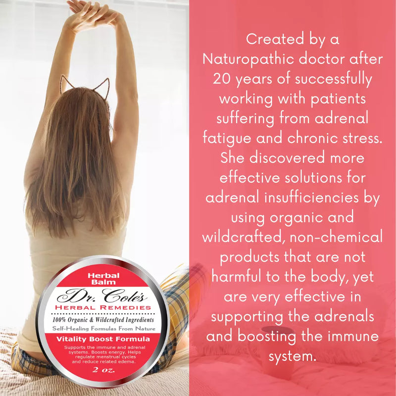COLEHERBALS LLC 32 - Dr. Cole’s Vitality Herbal Balm Herbal White Smoke