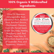 COLEHERBALS LLC 32 - Dr. Cole’s Vitality Herbal Balm Herbal Navajo White