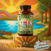 Hippie Farms Vegan Omega 3 Supplement with DHA & EPA - Next Gen Omega 3 Supplement Vitamins & Supplements Goldenrod