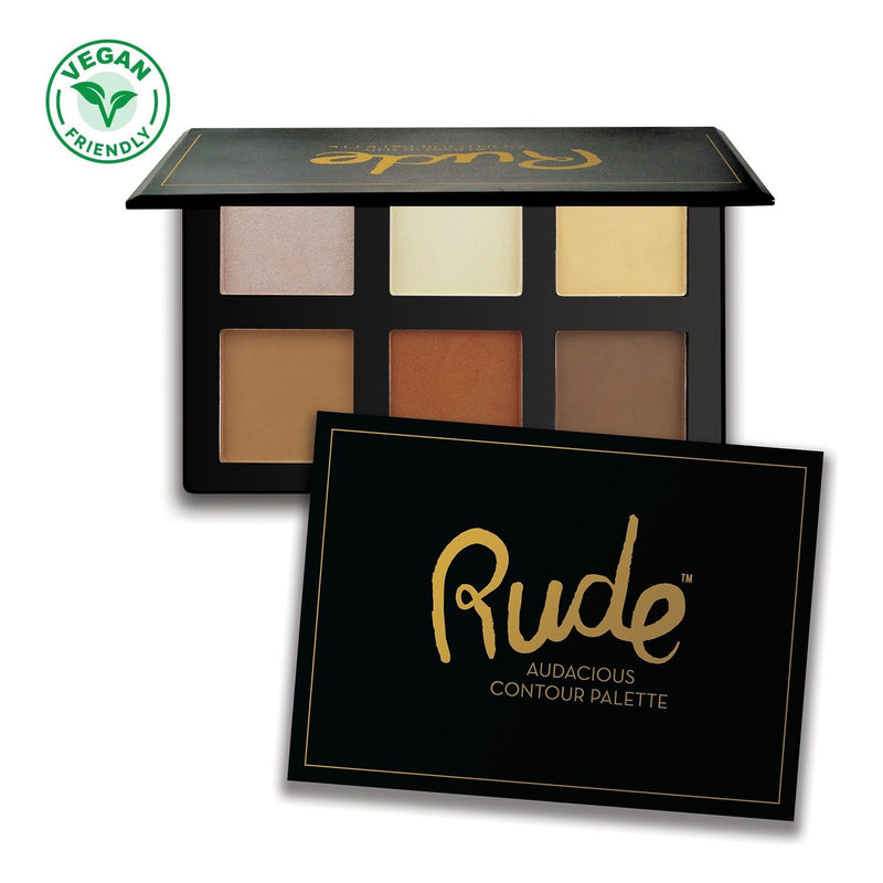 Rude Cosmetics Audacious Contour Palette Contour Black Audacious