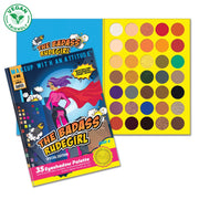 Rude Cosmetics The Badass Rudegirl 35 Eyeshadow Palette - Book 6 Eyeshadow Palettes Goldenrod The Badass Rudegirl