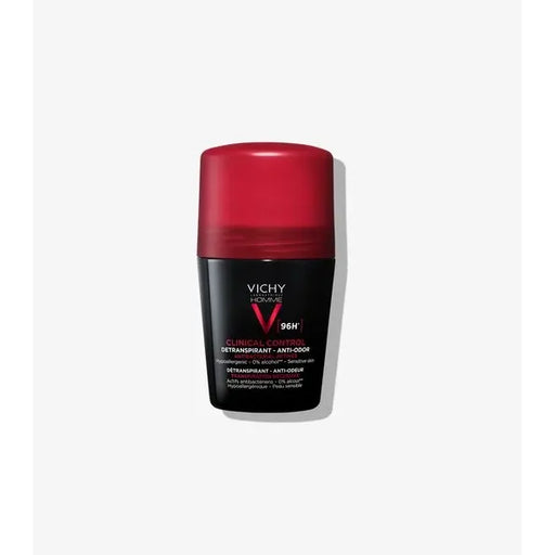 Vichy Vichy Homme Clinical Control 96H Anti-Transpirant Deodorant for Mens 50 Ml Bath & Body Black