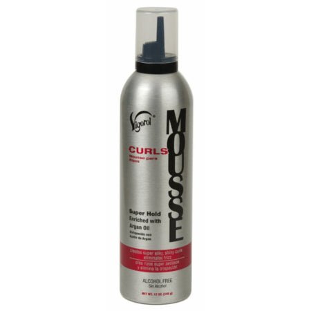 VIP Extensions Vigorol Mousse, 12 oz Mousse White Smoke CURLS