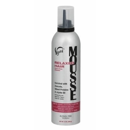 VIP Extensions Vigorol Mousse, 12 oz Mousse Dark Gray RELAXEDHAIR