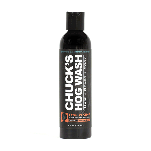 Badass Beard Care Chuck's Hog Wash - The Viking HOG WASH Dark Slate Gray BABC