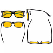 eyekeeper.com Vintage Blue Light Blocking Eyeglasses Computer Glasses BC1903-BB90 Eyeglasses White Smoke Champagne / without magnification,Tortoise / without magnification,Grey / without magnification