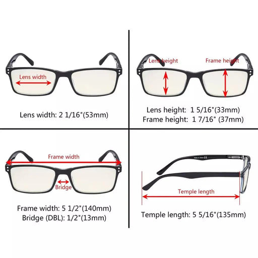 eyekeeper.com Vintage Blue Light Filter Reading Glasses UVR802 Eyeglasses White Smoke Clear / +0.75,Clear / +2.50,Clear / +3.00,Clear / +3.50,Clear / +4.00,Yellow / +0.50,Yellow / +0.75,Yellow / +1.00,Yellow / +1.25,Yellow / +1.50,Yellow / +1.75,Yellow / +2.75,Yellow / +3.00,Yellow / +3.50,Yellow / +4.00