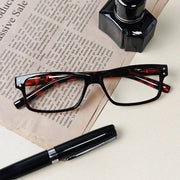 eyekeeper.com Vintage Reading Glasses Designer Rectangular Readers R032 Eyeglasses Antique White Black / +0.25,Black / without magnification,Black / +0.50,Black / +0.75,Black / +1.00,Black / +1.25,Black / +1.50,Black / +1.75,Black / +2.00,Black / +2.25,Black / +2.50,Black / +2.75,Black / +3.00,Black / +3.25,Black / +3.50,Black / +3.75,Black / +4.00,B