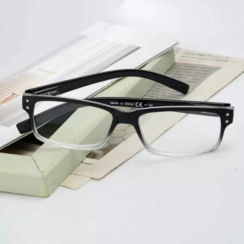 eyekeeper.com Vintage Reading Glasses Designer Rectangular Readers R032 Eyeglasses Lavender Black / +0.25,Black / without magnification,Black / +0.50,Black / +0.75,Black / +1.00,Black / +1.25,Black / +1.50,Black / +1.75,Black / +2.00,Black / +2.25,Black / +2.50,Black / +2.75,Black / +3.00,Black / +3.25,Black / +3.50,Black / +3.75,Black / +4.00,B