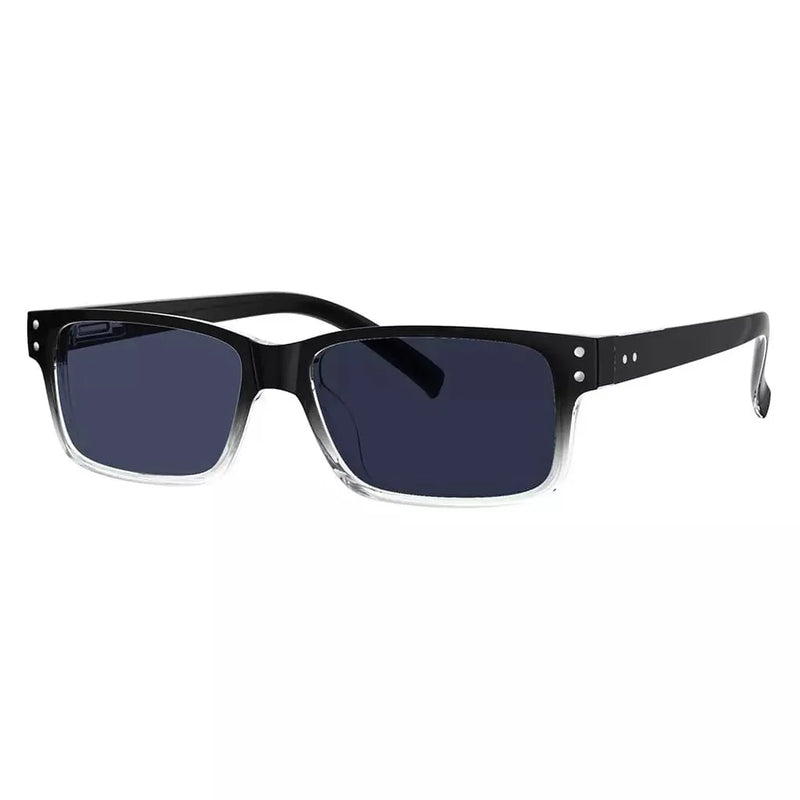 eyekeeper.com Vintage Reading Glasses Designer Rectangular Readers R032 Eyeglasses White Smoke Grey Lens / without magnification,Grey Lens / +0.50,Grey Lens / +0.75,Grey Lens / +1.00,Grey Lens / +1.25,Grey Lens / +1.50,Grey Lens / +1.75,Grey Lens / +2.00,Grey Lens / +2.25,Grey Lens / +2.50,Grey Lens / +2.75,Grey Lens / +3.00,Grey Lens / +3.25,Grey