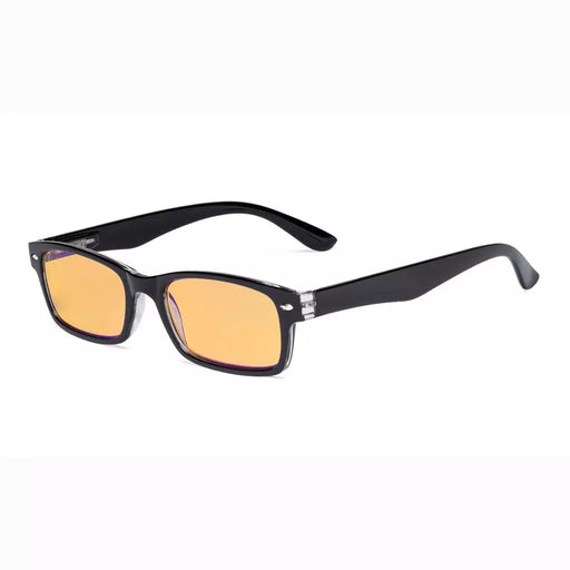 eyekeeper.com Vintage Blue Light Blocking Reading Glasses HP055 Eyeglasses White Smoke Black / +0.75,Black / +3.00