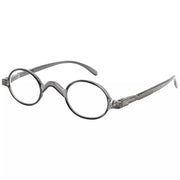 eyekeeper.com Vintage Small Oval Reading Glasses R077 Eyeglasses White Smoke Grey / without magnification,Grey / +0.50,Grey / +0.75,Grey / +1.00,Grey / +1.25,Grey / +1.50,Grey / +1.75,Grey / +2.00,Grey / +2.50,Grey / +2.75,Grey / +3.00,Grey / +3.50,Grey / +4.00