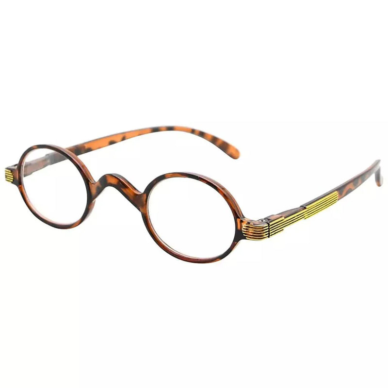 eyekeeper.com Vintage Small Oval Reading Glasses R077 Eyeglasses White Smoke Tortoise / without magnification,Tortoise / +0.50,Tortoise / +0.75,Tortoise / +1.00,Tortoise / +1.25,Tortoise / +1.50,Tortoise / +1.75,Tortoise / +2.50,Tortoise / +2.75,Tortoise / +3.00,Tortoise / +3.50,Tortoise / +4.00