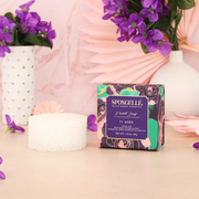 Spongellé Violet Leaf | Spongette Body Wash Infused Buffer Bisque