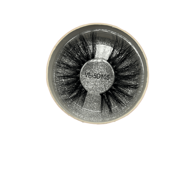 VIP Extensions VIP 5D Mink Eyelashes, Classic & 25 mm Strip Lashes White Smoke 5D105 25 mm