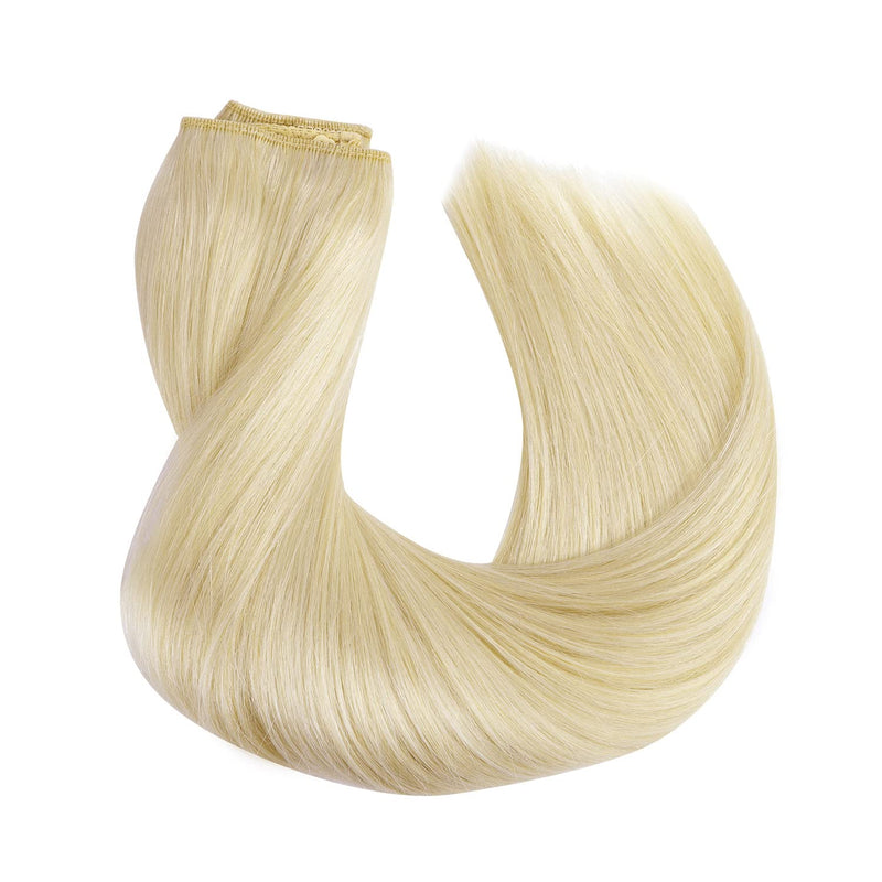 VIP Extensions VIP BandX Halo / Silky Straight 18" with Clip Hair Extension White Smoke 613 Bleach Blonde