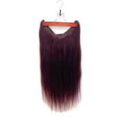VIP Extensions VIP BandX Halo / Silky Straight 24" with Clip Hair Extension White Smoke 99J