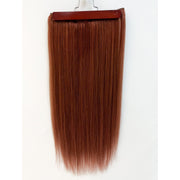 VIP Extensions VIP BandX Halo / Silky Straight 24" with Clip Hair Extension Dark Red 33