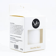 VIP Extensions VIP Clean Cotton Pads for Eyelash, 30 pcs Salon Supplies White Smoke