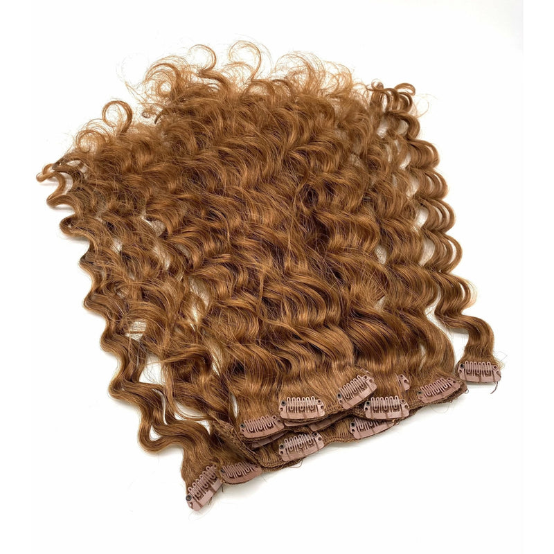 VIP Extensions VIP Clip Extensions / French Wave 18" ClipeX System Hair Extension White Smoke French Wave / 1 - Jet Black,French Wave / 10 - Medium Golden Brown,French Wave / 16 - Ash Blonde,French Wave / 18 - Light Ash Brown,French Wave / 18/22 -Ash Brown / Champagne Blonde,French Wave / 1B - Off Black,French Wave / 2 - Dark Brown,French Wave / 2