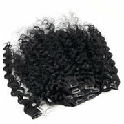 VIP Extensions VIP Clip Extensions / French Wave 18" ClipeX System Hair Extension White Smoke French Wave / 1 - Jet Black