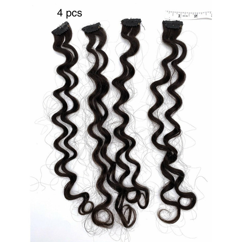 VIP Extensions VIP Clip Extensions / French Wave 18" ClipeX System Hair Extension White Smoke French Wave / 1 - Jet Black,French Wave / 10 - Medium Golden Brown,French Wave / 16 - Ash Blonde,French Wave / 18 - Light Ash Brown,French Wave / 18/22 -Ash Brown / Champagne Blonde,French Wave / 1B - Off Black,French Wave / 2 - Dark Brown,French Wave / 2