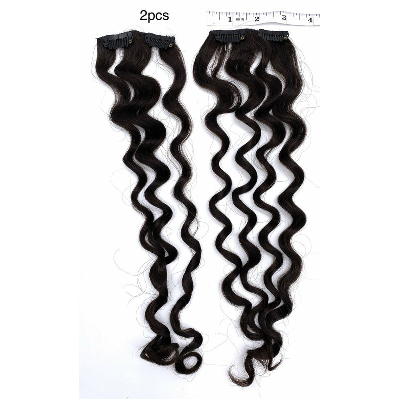 VIP Extensions VIP Clip Extensions / French Wave 18" ClipeX System Hair Extension White Smoke French Wave / 1 - Jet Black,French Wave / 10 - Medium Golden Brown,French Wave / 16 - Ash Blonde,French Wave / 18 - Light Ash Brown,French Wave / 18/22 -Ash Brown / Champagne Blonde,French Wave / 1B - Off Black,French Wave / 2 - Dark Brown,French Wave / 2