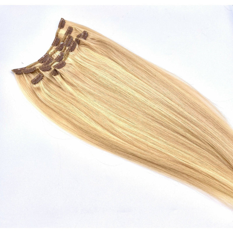 VIP Extensions VIP Clip Extensions / Silky Straight 18" - ClipeX System Hair Extension White Smoke Silky Straight / 18'' / 10 - Medium Golden Brown,Silky Straight / 18'' / P18/22,Silky Straight / 18" / 1,Silky Straight / 18" / 1B - Off Black,Silky Straight / 18" / 6,Silky Straight / 18" / 8,Silky Straight / 18" / 15 - Dark Blonde,Silky Straight / 18" /