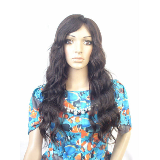 VIP Extensions VIP Full Lace Virgin Hair Wig, Epic Style Wig White Smoke BLACK