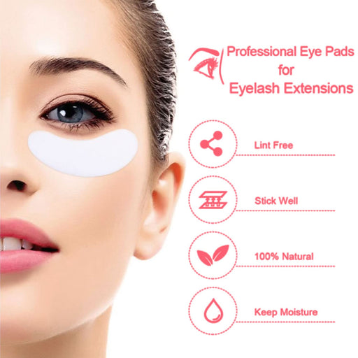 VIP Extensions VIP Eyelash Hydrogel Eye Patch, 10 pc/Pack Salon Supplies White Smoke Eye Patches - 10 pcs pack