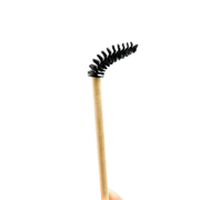 VIP Extensions VIP Eyelash Mascara Wands with Bamboo Handle, 50 pcs/Bag Salon Supplies White Smoke