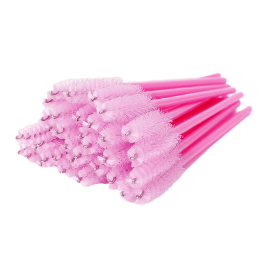 VIP Extensions VIP Eyelash Pink Mascara Wands, 100 Strands/Bag Salon Supplies Black Pink Color Mascara Wands (100 strand/bag)