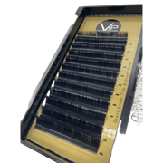 VIP Extensions VIP Eyelashes Faux Mink Lash Extension 12 Lines 0.07mm J Curl Eyelash Extensions Black 11mm