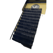 VIP Extensions VIP Eyelashes Faux Mink Lash Extension 12 Lines 0.07mm J Curl Eyelash Extensions Black 12mm