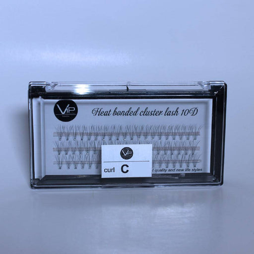 VIP Extensions VIP Eyelashes Heat Bonded Cluster Lash 0.05mm 10D Eyelash Extensions Light Slate Gray 0510D8,0510D9,0510D10,0510D11,0510D12,0510D13,0510D14,0510D15