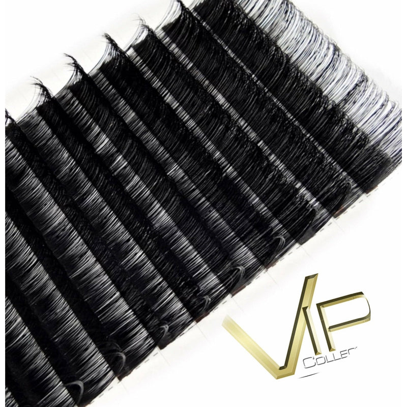 VIP Extensions VIP Eyelashes Natural Lash C Curl, 6 Lines Eyelash Extensions White Smoke C08,C09,C10,C11,C12,C13,C14,C15,CMIX,C16