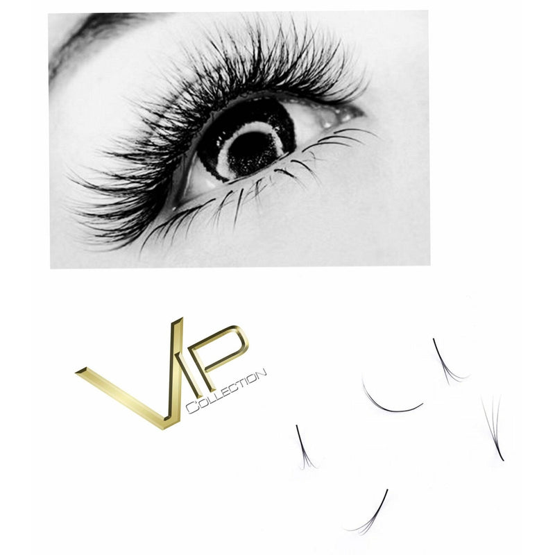 VIP Extensions VIP Eyelashes Pre Fanned Lash Extensions 12 Lines 3D Eyelash Extensions White Smoke 0.07-C-8mm,0.07-C-9mm,0.07-C-10mm,0.07-C-11mm,0.07-C-12mm,0.07-C-13mm,0.07-C-14mm,0.07-C-15mm,0.07-C-Mix