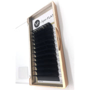 VIP Extensions VIP Eyelashes Super Flat Extensions 12 Lines 0.20mm D Curl Eyelash Extensions White Smoke 20mm-D-17mm