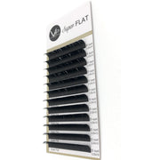 VIP Extensions VIP Eyelashes Super Flat Extensions 12 Lines 0.20mm D Curl Eyelash Extensions White Smoke 20mm-D-10mm