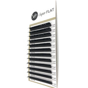 VIP Extensions VIP Eyelashes Super Flat Extensions 12 Lines 0.20mm D Curl Eyelash Extensions White Smoke 20mm-D-9mm