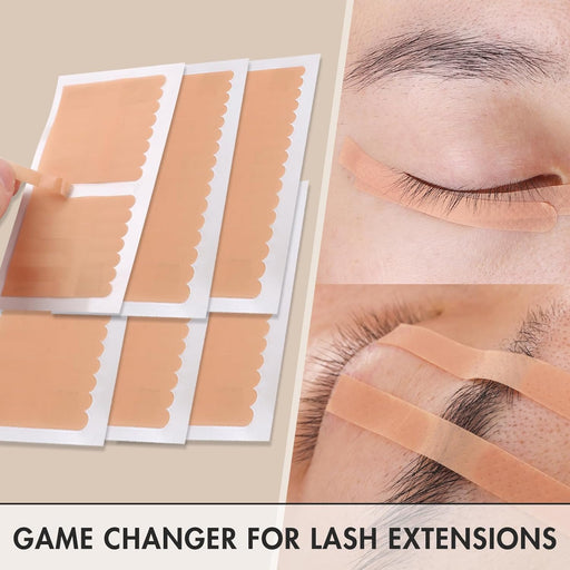 VIP Extensions VIP Eyelid Lift Tape Strips, 10 Sheets/Pack, 120 Strips Salon Supplies Gray