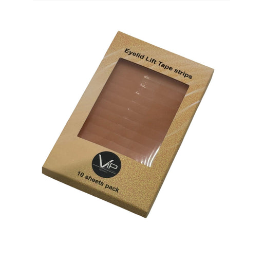 VIP Extensions VIP Eyelid Lift Tape Strips, 10 Sheets/Pack, 120 Strips Salon Supplies White Smoke